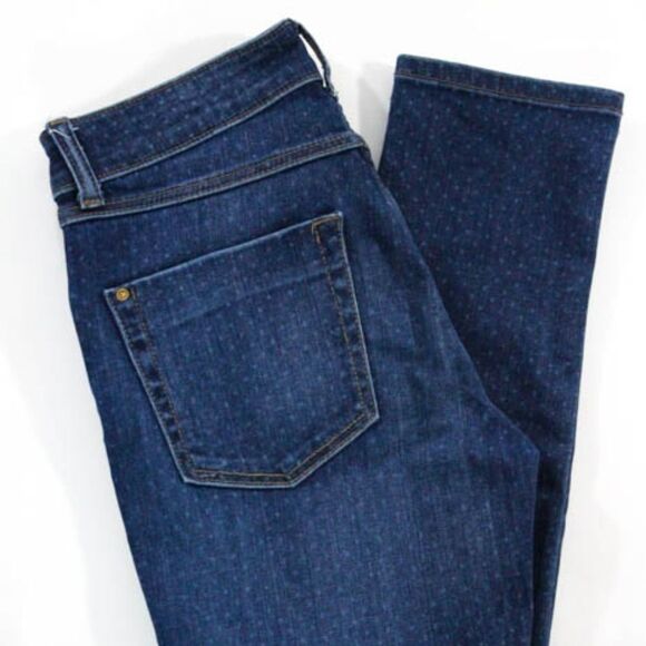Zara Basic Z1975 Polka Dot Skinny Jeans EU 36 4 - Picture 1 of 6